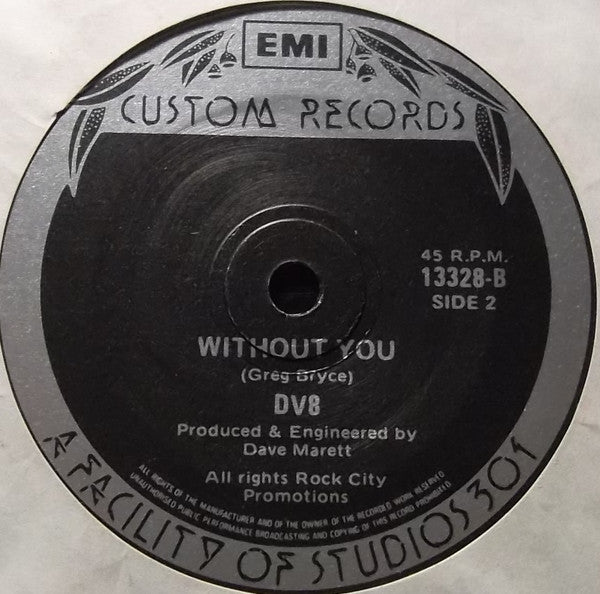DV8 – Dry Your Eyes 7" vinyl record, image 2 of 2