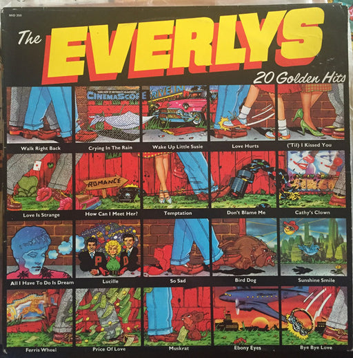 Everly Brothers – The Everlys 20 Golden Hits LP vinyl record, image 1 of 4