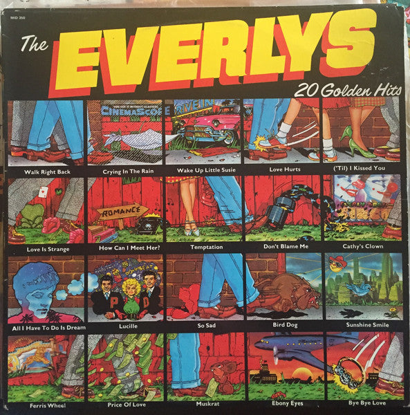 Everly Brothers – The Everlys 20 Golden Hits LP vinyl record, image 1 of 4