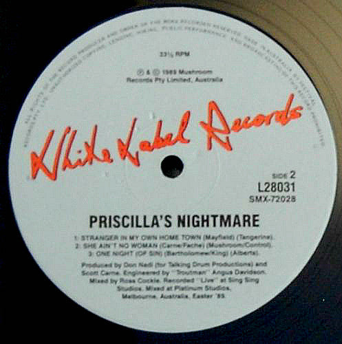 Priscilla's Nightmare – Priscilla's Nightmare LP vinyl record, image 4 of 4