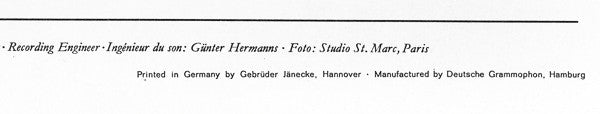 Johannes Brahms, Christian Ferras, Herbert von Karajan, Berliner Philharmoniker – Violinkonzert In D-dur LP vinyl record, image 5 of 5