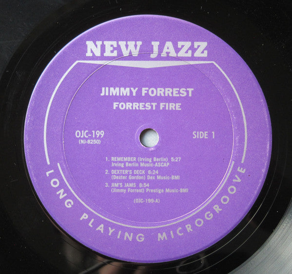 Jimmy Forrest – Forrest Fire LP vinyl record, image 3 of 6