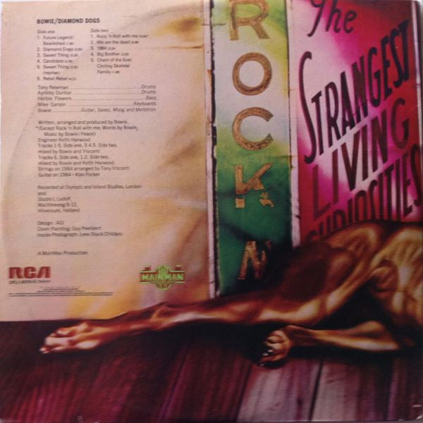 David Bowie – Diamond Dogs LP vinyl record, image 2 of 4