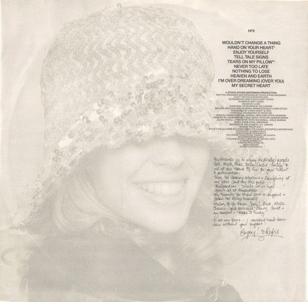Kylie Minogue – Enjoy Yourself LP vinyl record, image 3 of 10