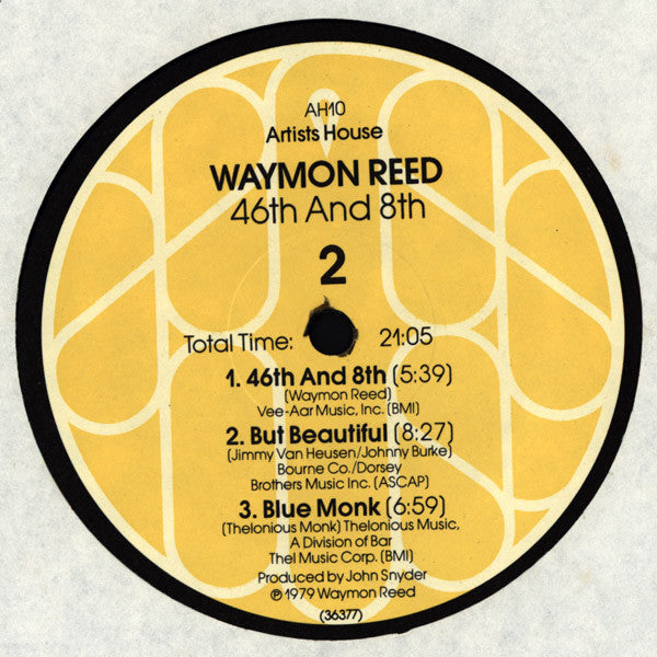 Waymon Reed – 46th And 8th LP vinyl record, image 6 of 6