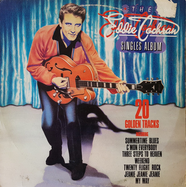 Eddie Cochran – The Eddie Cochran Singles Album LP vinyl record, image 1 of 4