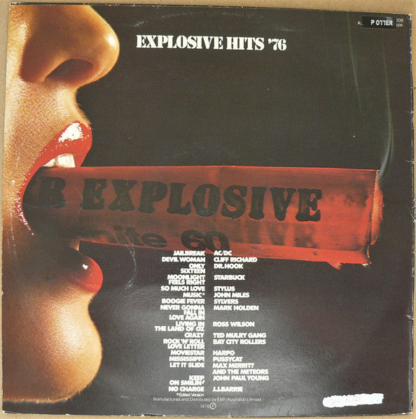 Various – Explosive Hits '76 LP vinyl record, image 2 of 4