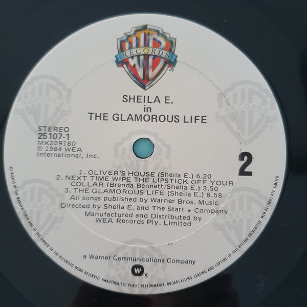Sheila E. – In The Glamorous Life LP vinyl record, image 3 of 3