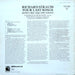 Richard Strauss, Elisabeth Schwarzkopf, George Szell, Radio-Symphonie-Orchester Berlin – Four Last Songs (And Five Other Songs With Orchestra) LP vinyl record, image 2 of 4