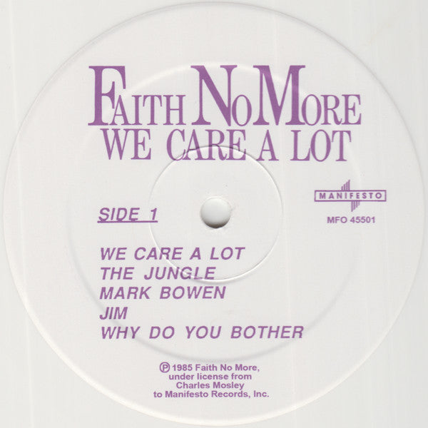 Faith No More – We Care A Lot LP vinyl record, image 3 of 7