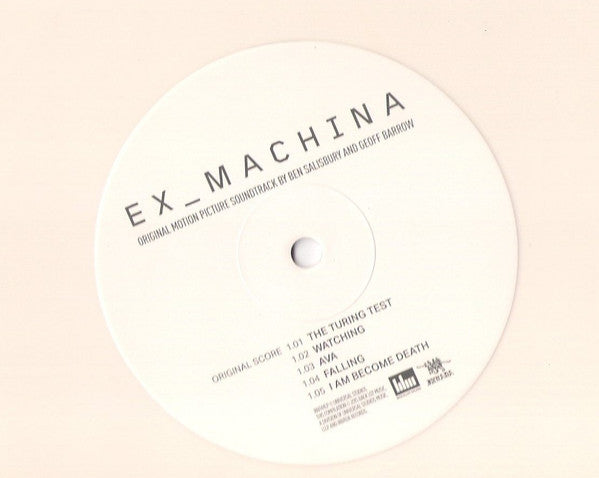 Ben Salisbury, Geoff Barrow – Ex_Machina (Original Motion Picture Soundtrack) (2xLP) LP vinyl record, image 9 of 10