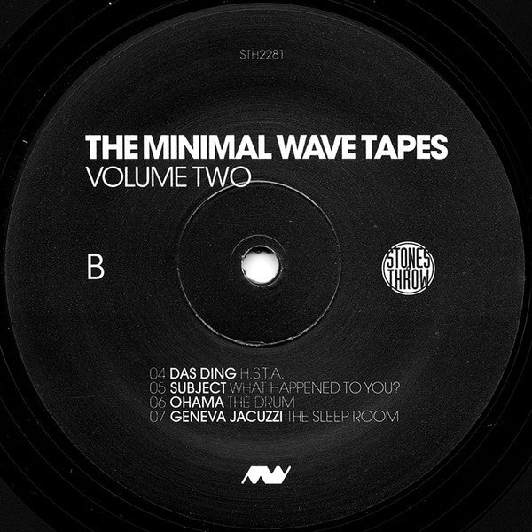 Various – The Minimal Wave Tapes Volume Two (2xLP) LP vinyl record, image 4 of 10