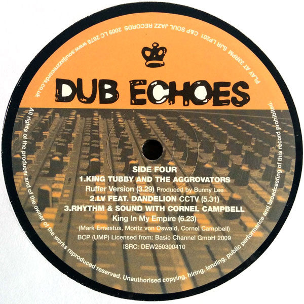 Various – Dub Echoes (3xLP) LP vinyl record, image 6 of 8