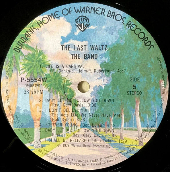 The Band – The Last Waltz (3xLP) LP vinyl record, image 7 of 10