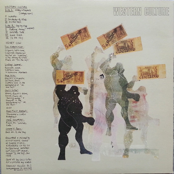 Henry Cow – Western Culture LP vinyl record, image 2 of 5