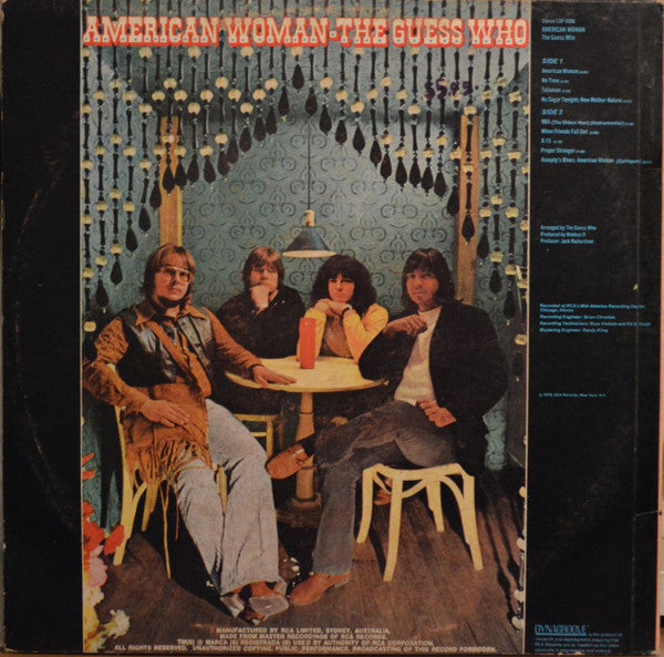 The Guess Who – American Woman LP vinyl record, image 2 of 4