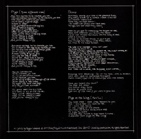 Pink Floyd, Pink Floyd – Animals = アニマルズ LP vinyl record, image 7 of 10
