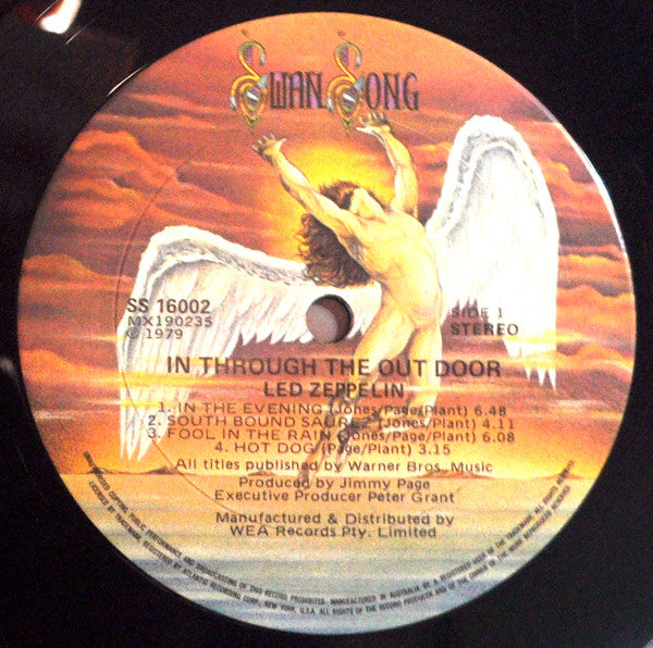 Led Zeppelin – In Through The Out Door LP vinyl record, image 8 of 9