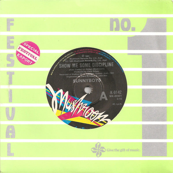 Sunnyboys – Show Me Some Discipline