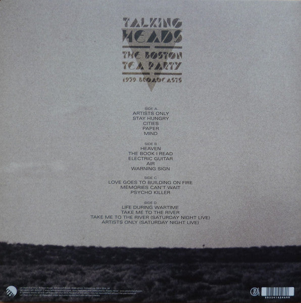 Talking Heads – The Boston Tea Party (1979 Broadcasts) (2xLP) LP vinyl record, image 2 of 10