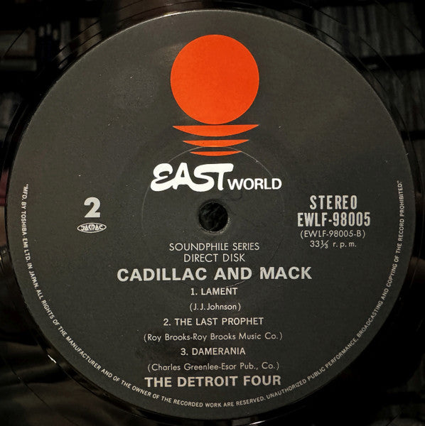 The Detroit Four – Cadillac And Mack LP vinyl record, image 4 of 7