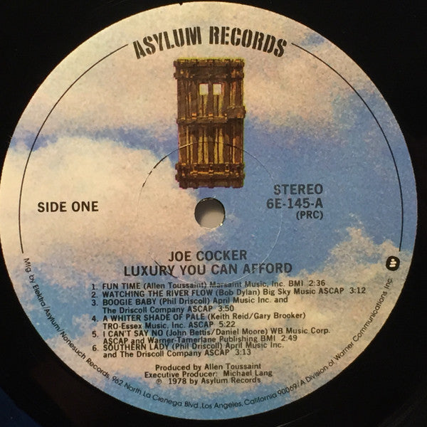 Joe Cocker – Luxury You Can Afford LP vinyl record, image 3 of 6