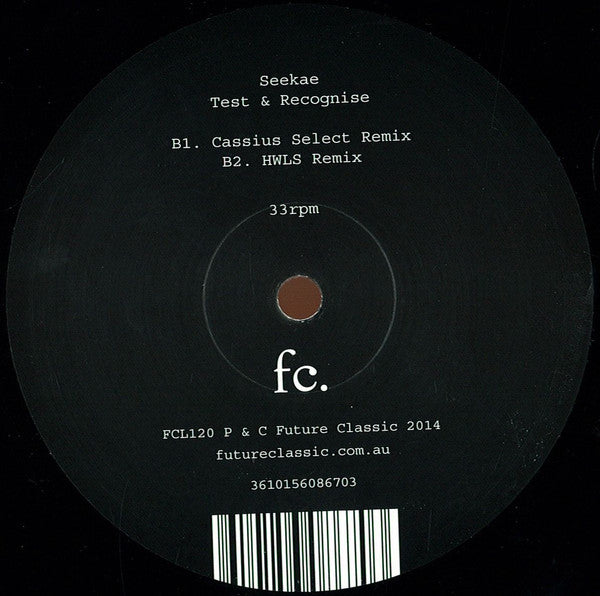 Seekae – Test & Recognise 12" vinyl record, image 4 of 4