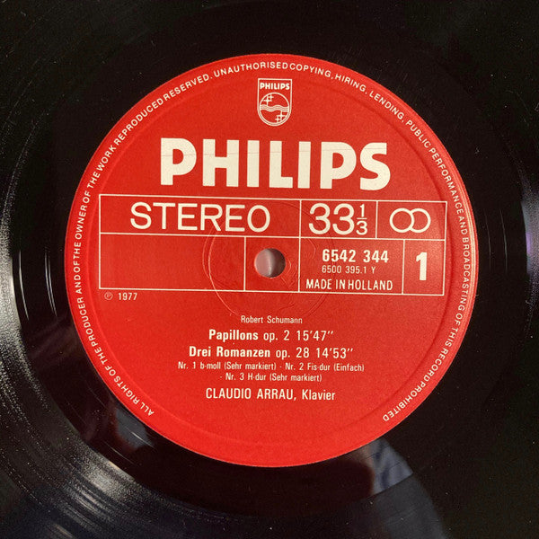Claudio Arrau – Claudio Arrau Spielt = Plays = Joue Schumann (9xLP) LP vinyl record, image 3 of 4