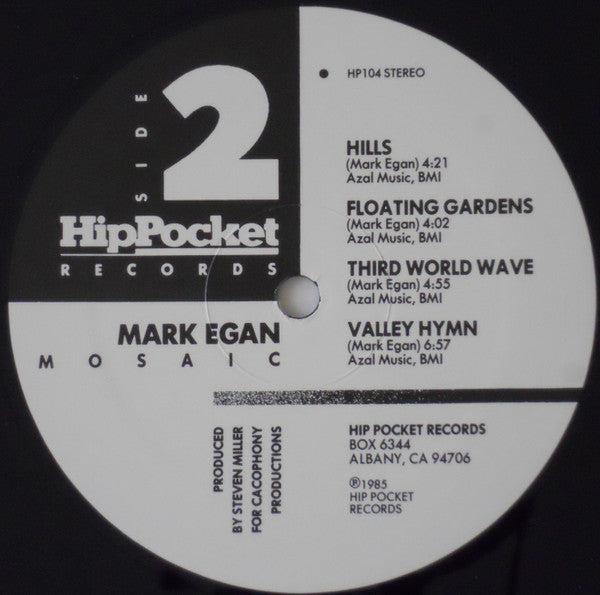 Mark Egan – Mosaic LP vinyl record, image 3 of 4