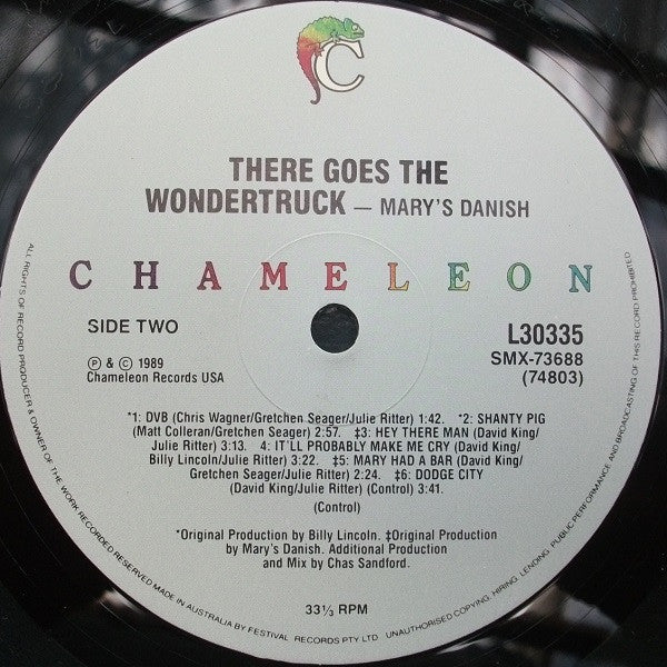 Mary's Danish – There Goes The Wondertruck... LP vinyl record, image 4 of 4