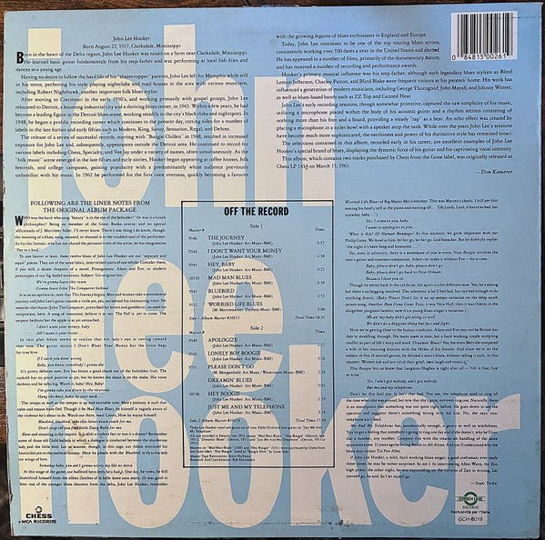 John Lee Hooker – Plays & Sings The Blues LP vinyl record, image 2 of 7