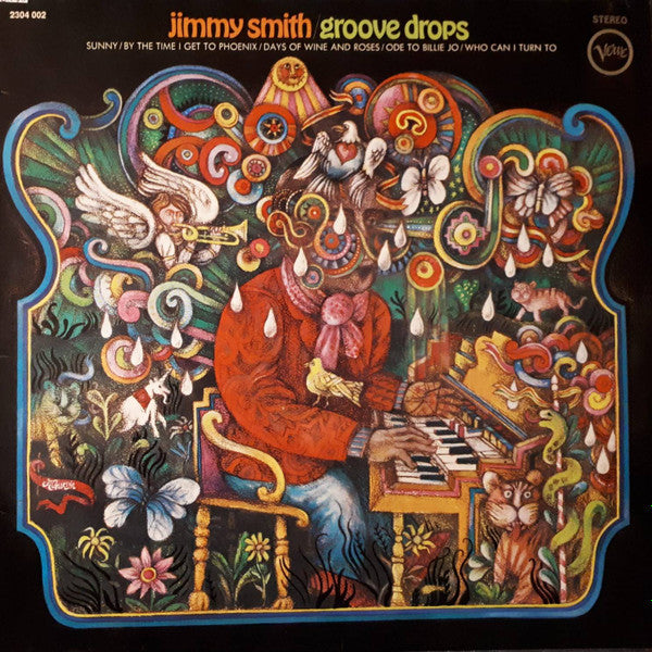 Jimmy Smith – Groove Drops LP vinyl record, image 1 of 4