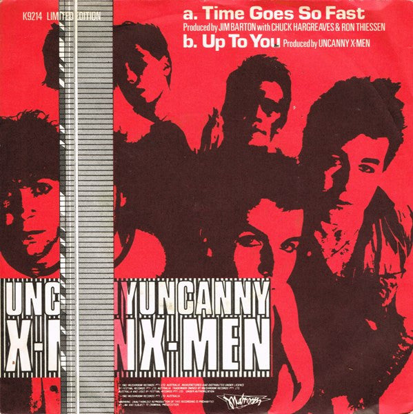 Uncanny X-Men – Time Goes So Fast 7" vinyl record, image 2 of 4