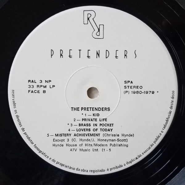 The Pretenders – Pretenders LP vinyl record, image 4 of 6