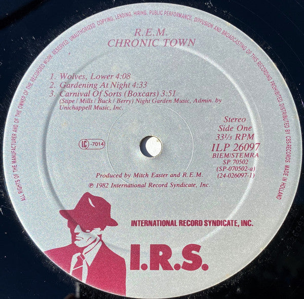 R.E.M. – Chronic Town 12" vinyl record, image 3 of 6