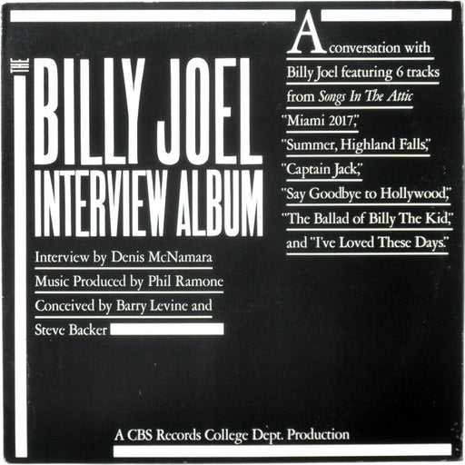Billy Joel – The Billy Joel Interview Album