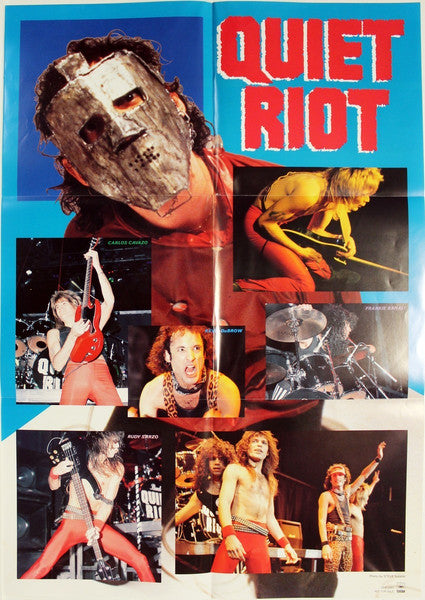Quiet Riot – Condition Critical LP vinyl record, image 6 of 6