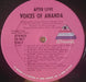 Voices Of Ananda – After Love LP vinyl record, image 6 of 10