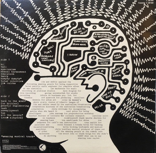 Tim And Debbie – Brainspace, Vol. II LP vinyl record, image 2 of 4