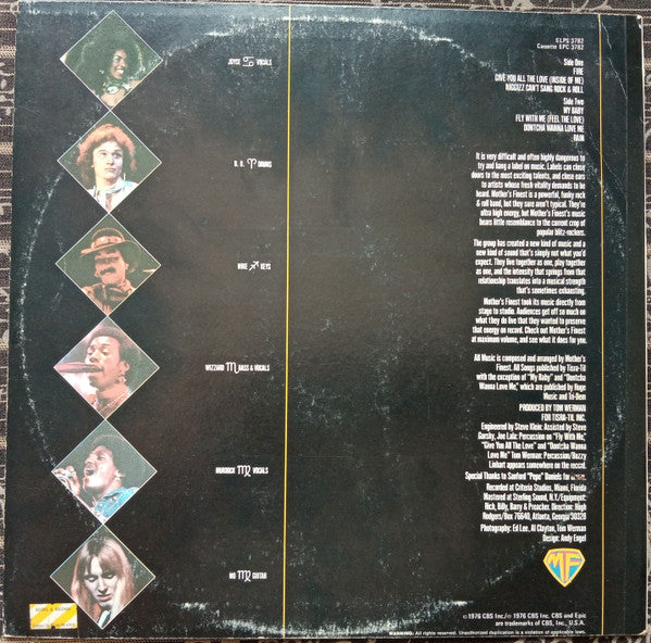 Mother's Finest – Mother's Finest LP vinyl record, image 2 of 5