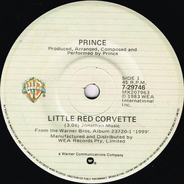 Prince – Little Red Corvette
