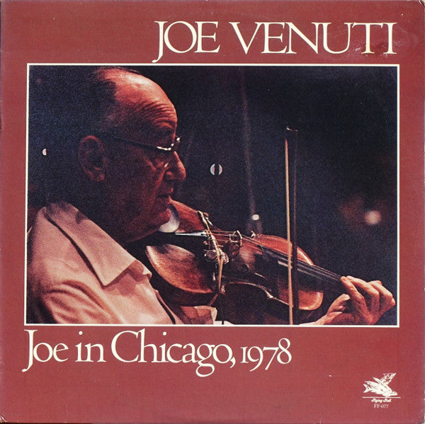 Joe Venuti – Joe In Chicago, 1978 LP vinyl record, image 1 of 5