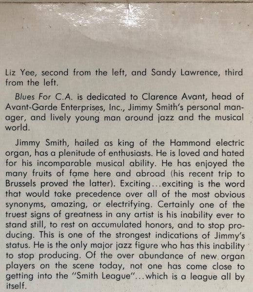 Jimmy Smith – Any Number Can Win LP vinyl record, image 9 of 10