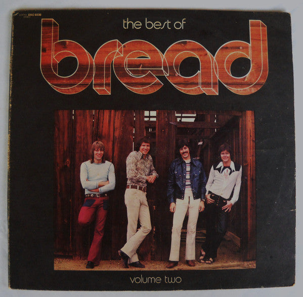 Bread – The Best Of Bread Volume Two LP vinyl record, image 1 of 3