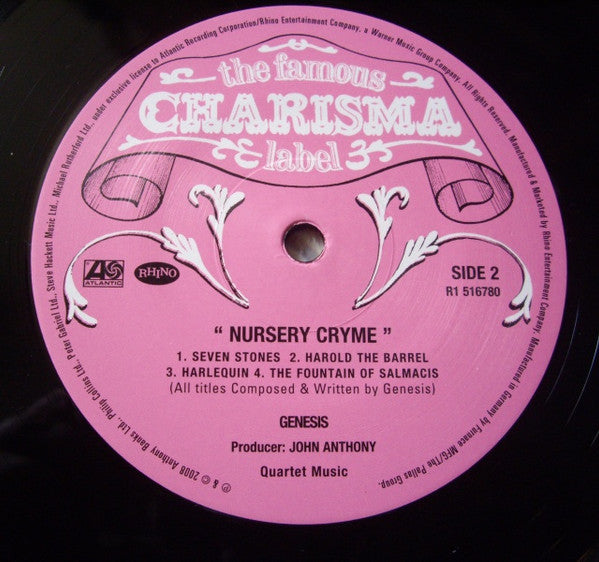Genesis – Nursery Cryme LP vinyl record, image 4 of 4