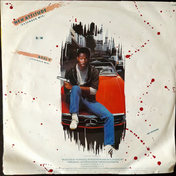 Patti LaBelle, Harold Faltermeyer – New Attitude / Axel F 12" vinyl record, image 2 of 4
