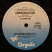 Spandau Ballet – Communication 7" vinyl record, image 2 of 2
