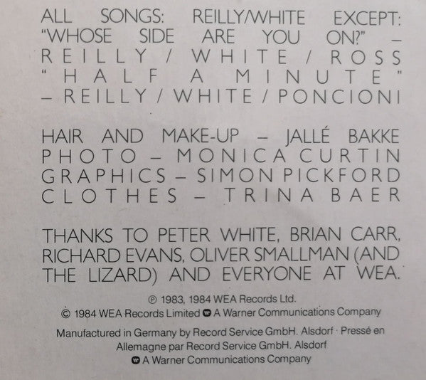 Matt Bianco – Whose Side Are You On LP vinyl record, image 5 of 10