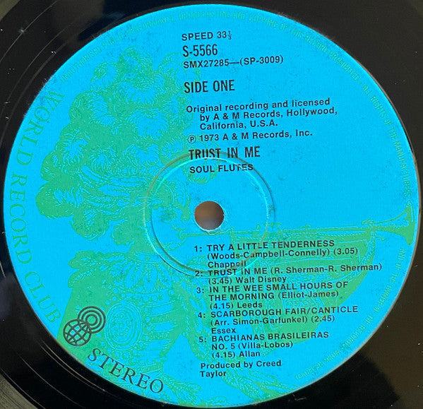 Soul Flutes – Trust In Me LP vinyl record, image 3 of 4