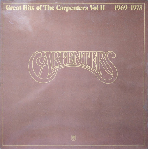 Carpenters – Great Hits Of The Carpenters Vol II 1969-1973 LP vinyl record, image 1 of 7